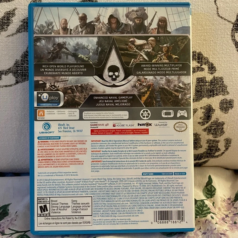Assassin's Creed IV Black Flag (Nintendo - Wii U) - Picture 5 of 5